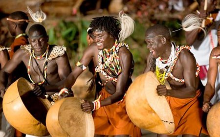 Different ethic groups in Uganda and arranging them from the largest to the smallest