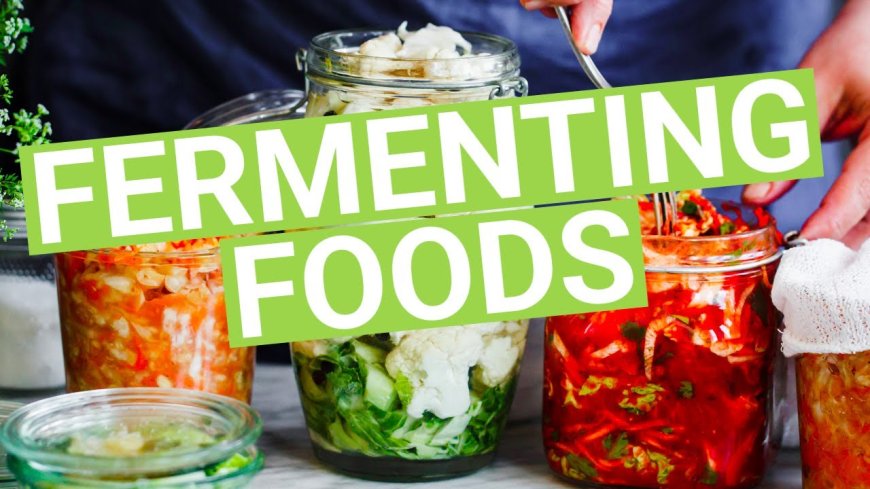 The Science Behind Fermented Foods, Why They  are Good for You.