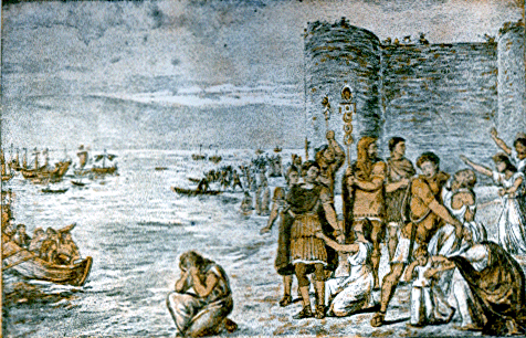 The History of England The Anglo Saxon Invasion of Britain