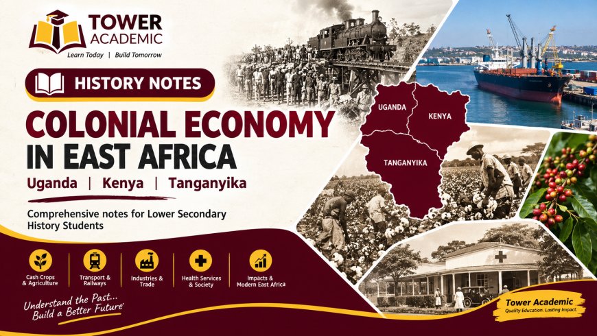 Colonial Economy in East Africa: History Notes for Uganda Students